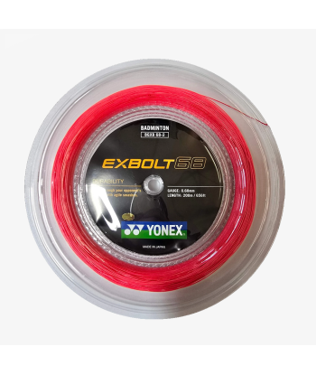 Yonex Exbolt 68 200m Badminton String (Flash Red) la livraison gratuite