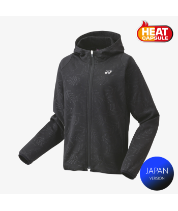 Yonex Women's Knitted Warm-Up Hoodie 58112 (Black) Les êtres humains sont 