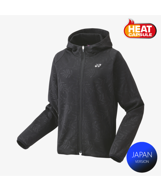 Yonex Women's Knitted Warm-Up Hoodie 58112 (Black) Les êtres humains sont 