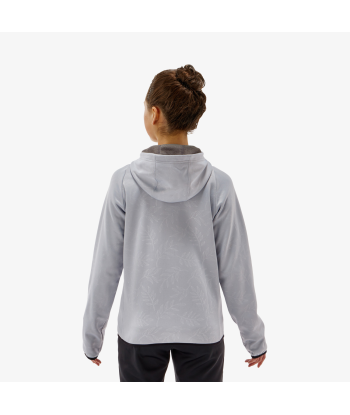 Yonex Women's Knitted Warm-Up Hoodie 58112 (Silver Gray) de France