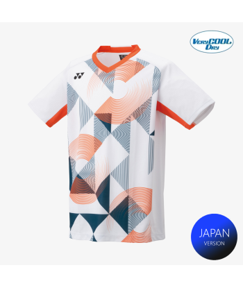 Yonex Men's Game Shirts 10576 (White) 50% de réduction en Octobre 2024