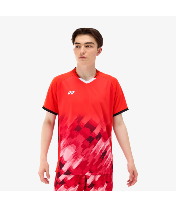 Yonex Men's Game Shirts 10581 (Flash Orange) Jusqu'à 80% De Réduction