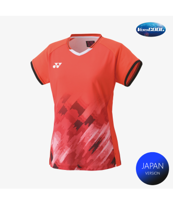 Yonex Women's Game Shirts 20783 (Flash Orange) brillant des détails fins