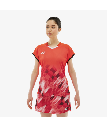 Yonex Women's Game Shirts 20783 (Flash Orange) brillant des détails fins