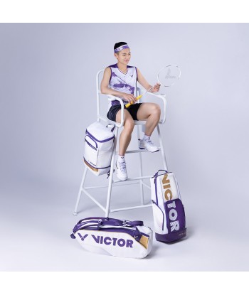 Victor Tai Tzu Ying Collection Badminton Tennis Racket Backpack BR3025TTY-AJ (White) Comparez et commandez 