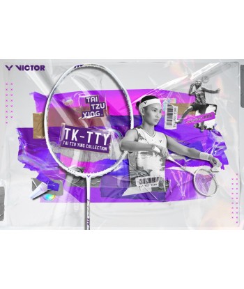 Victor Thruster TTY A Tai Tzu Ying Edition (White) TK-TTY A en ligne