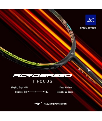 Mizuno Acrospeed 1 Focus (Black) 2023