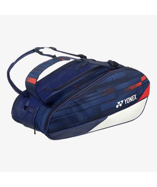 Yonex BAG29PALDWNR (White / Navy / Red) 9pk Limited Pro Badminton Tennis Racket Bag pas cheres