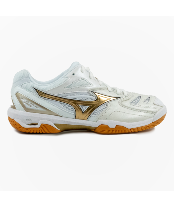 Mizuno Wave Fang Pro (White/Gold)-PRE-ORDER les ligaments