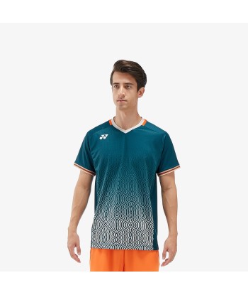 Yonex Men's Crew Neck Tournament Shirt 10567NSK (Night Sky) en linge