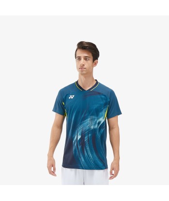 Yonex Men's Crew Neck Tournament Shirt 10568NSK (Night Sky) est présent 