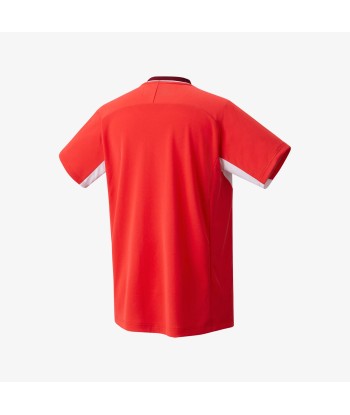 Yonex Men's Crew Neck Tournament Shirt 10568PR (Pearl Red) offre 