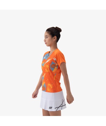 Yonex Women's Crew Neck Tournament Shirt 20771BOR (Bright Orange) livraison gratuite