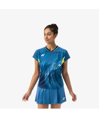 Yonex Women's Crew Neck Tournament Shirt 20769NSK (Night Sky) pas cheres