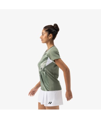 Yonex Women's Crew Neck Tournament Shirt 20769LOL (Light Olive) Toutes les collections ici