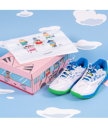 Victor x Crayon Shin Chan Junior Badminton Shoes A39JRCS AF (White /Blue) Les êtres humains sont 