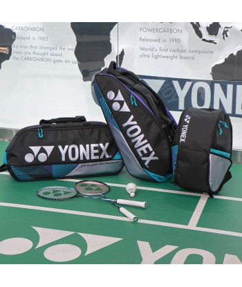 Yonex BAG92426BKS (Black/Silver) 6pk Pro Badminton Tennis Racket Bag Livraison rapide