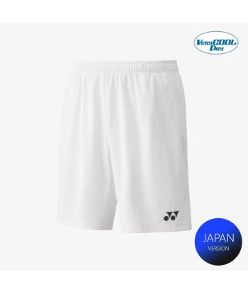 Yonex Men's Knit Shorts 15189 (White) Pour