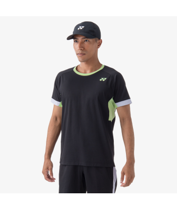 Yonex Men's Crew Neck Shirt 10563 (Black) Profitez des Offres !