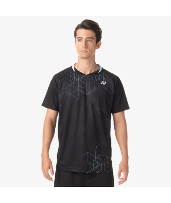 Yonex Men's Crew Neck Shirt 10602 (Black) livraison et retour toujours gratuits