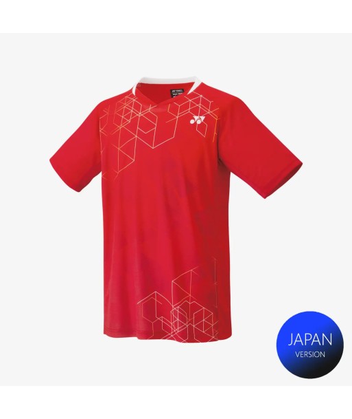 Yonex Men's Crew Neck Shirt 10602 (Sunset Red) Dans la société mordern