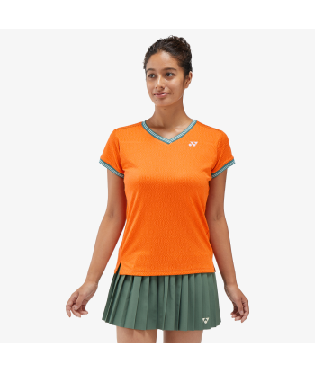 Yonex Women's Crew Neck Shirt 20758 (Bright Orange) du meilleur 