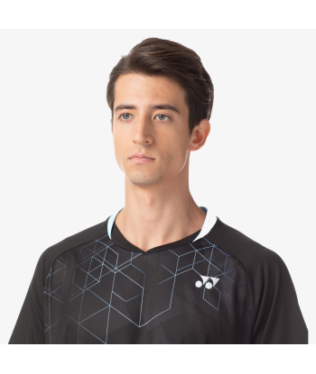 Yonex Men's Crew Neck Shirt 10602 (Black) livraison et retour toujours gratuits