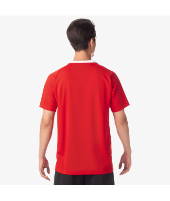 Yonex Men's Crew Neck Shirt 10602 (Sunset Red) Dans la société mordern