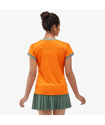 Yonex Women's Crew Neck Shirt 20758 (Bright Orange) du meilleur 