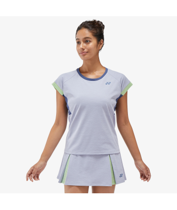 Yonex Women's Crew Neck Shirt 20770 (Mist Blue) Les êtres humains sont 