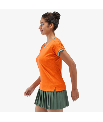 Yonex Women's Crew Neck Shirt 20758 (Bright Orange) du meilleur 