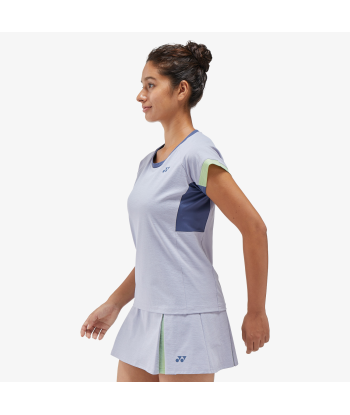 Yonex Women's Crew Neck Shirt 20770 (Mist Blue) Les êtres humains sont 