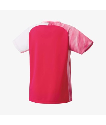 Yonex Women's Tournament Shirts 20736 (Bright Pink) de pas cher