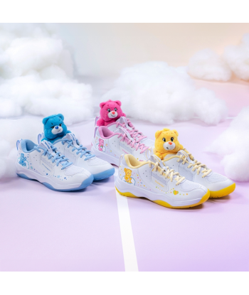 Victor x Care Bears Court Shoes A-CBC AE (White/Bright Yellow) sur le site 