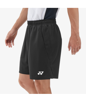 Yonex Men's Knitted Half Pants 15170 (Black) Les magasins à Paris