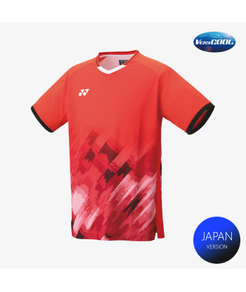 Yonex Men's Game Shirts 10581 (Flash Orange) hantent personnes