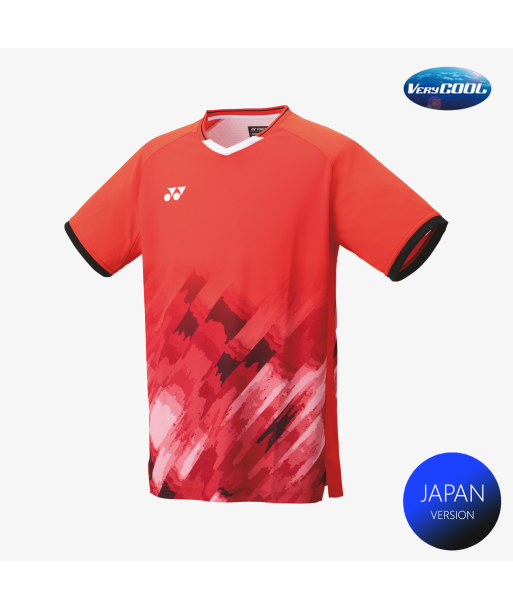 Yonex Men's Game Shirts 10581 (Flash Orange) hantent personnes