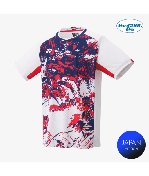 Yonex Men's Game Shirts 10593 (White) est présent 