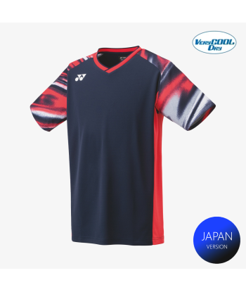 Yonex Men's Game Shirts 10577 (Navy Blue) pas cher