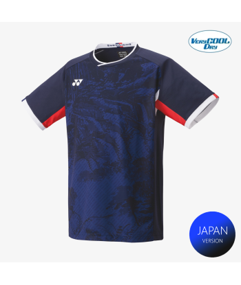 Yonex Men's Game Shirts 10593 (Navy Blue) à prix réduit toute l'année