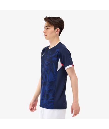 Yonex Men's Game Shirts 10593 (Navy Blue) à prix réduit toute l'année