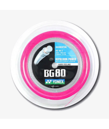 Yonex BG 80 200m Badminton String (Neon Pink) s'inspire de l'anatomie humaine