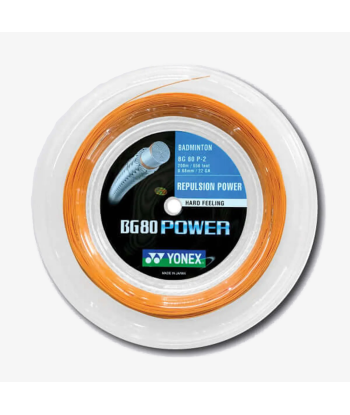 Yonex BG 80 Power 200m String (Bright Orange) Venez découvrir notre 