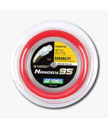 Yonex Nanogy 95 200m Badminton String (Red) en ligne