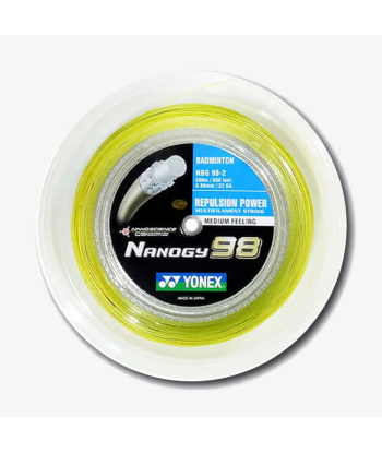 Yonex Nanogy 98 200m Badminton String (Yellow) Comparez plus de prix