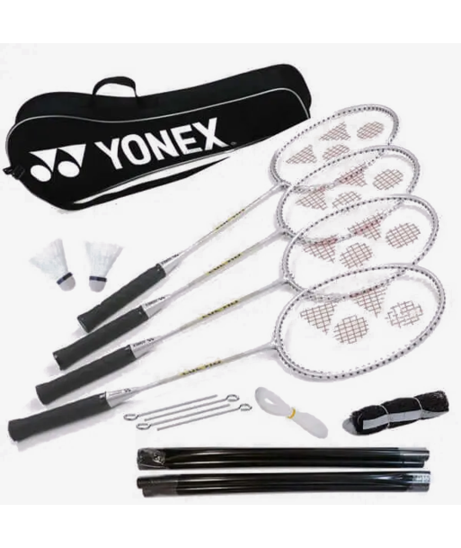 Yonex Leisure Badminton Combo Set (4-Pack) plus qu'un jeu 