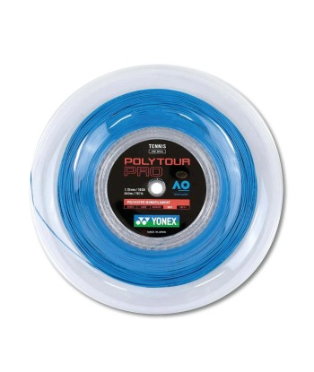 Yonex Polytour Pro 115 / 18 200m Tennis String Reel (Blue) d'Europe débarque