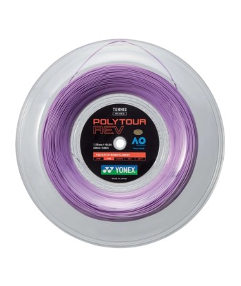 Yonex Polytour Rev 125 / 16L 200m Tennis String Reel (Purple) Livraison rapide