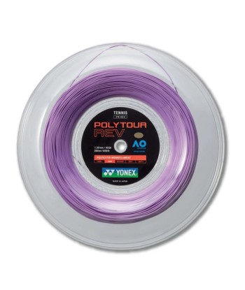 Yonex Polytour Rev 130 / 16 200m Tennis String Reel (Purple) les ctes