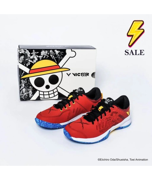 Victor x One Piece Luffy Shoes (A-OPL) Red Paris Déstockage Promo